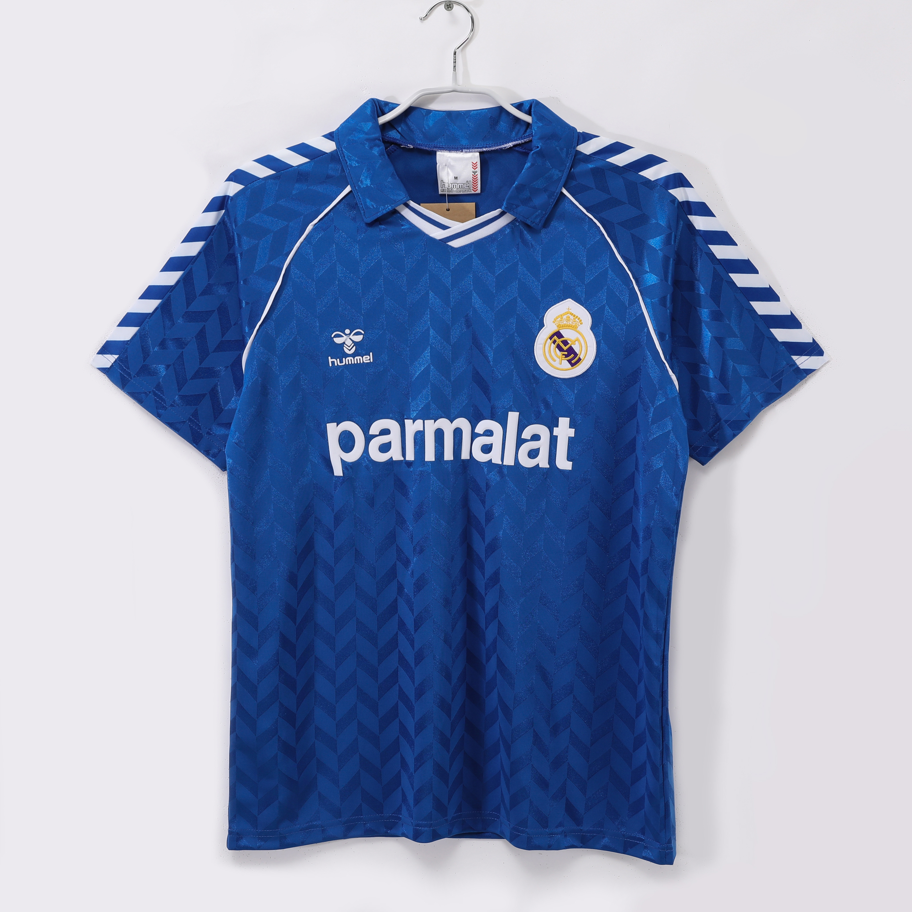 Camiseta de fútbol Real Madrid 1986/87 VISITANTE MANGA CORTA VERSION FAN